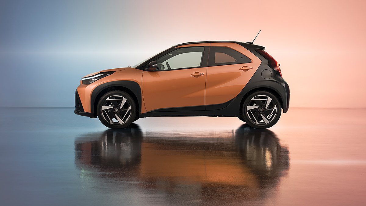 Toyota Aygo X 2025 seitlich 1200x675