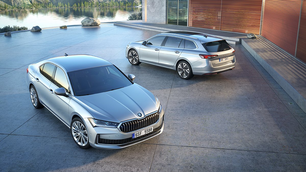Skoda Superb &amp; Superb Combi 1200x675