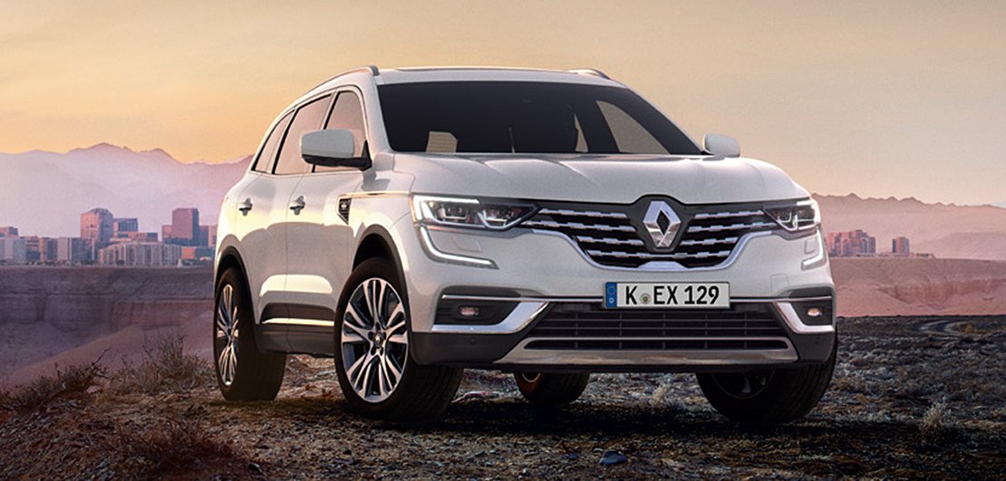 Koleos aussen vorn