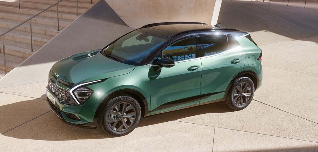 neuer Kia Sportage Seite