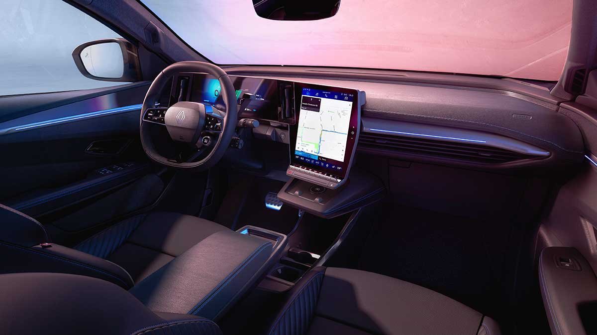 Renault Scenic E-Tech elektrisch 2026 Interieur
