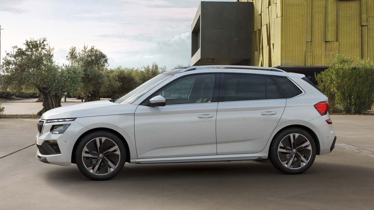 Skoda Kamiq weiß Seite 1200x675