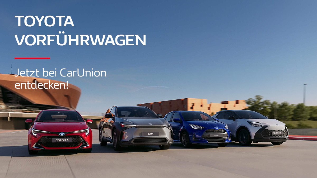 Toyota Vorführwagen 1200x675