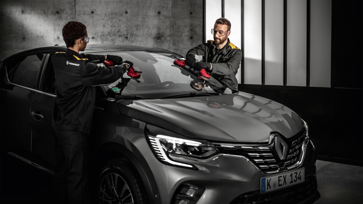 Renault Service Windschutzscheibenreparatur