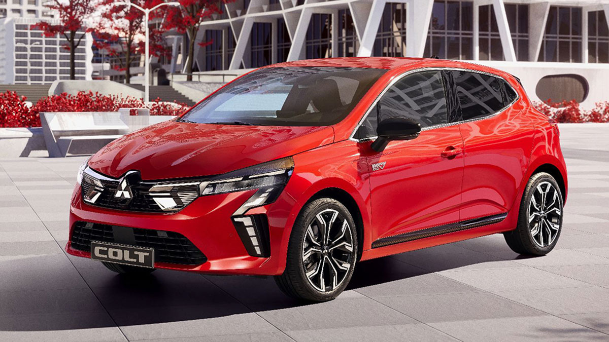 Mitsubishi Colt 2025 vorne 1200x675