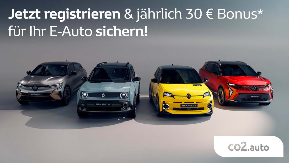 Bild CO2-Bonus Renault co2.auto neu 325
