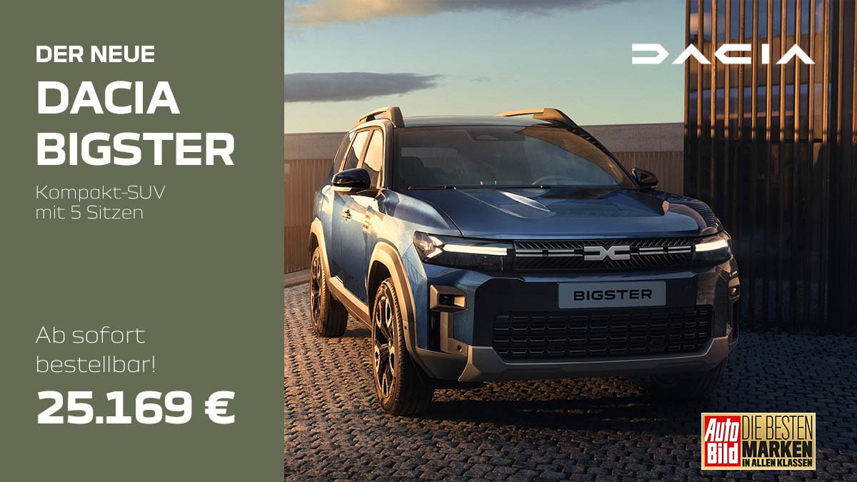Dacia Bigster Slider 1200x675 725 Barpreis Auto-Bild Zusatz