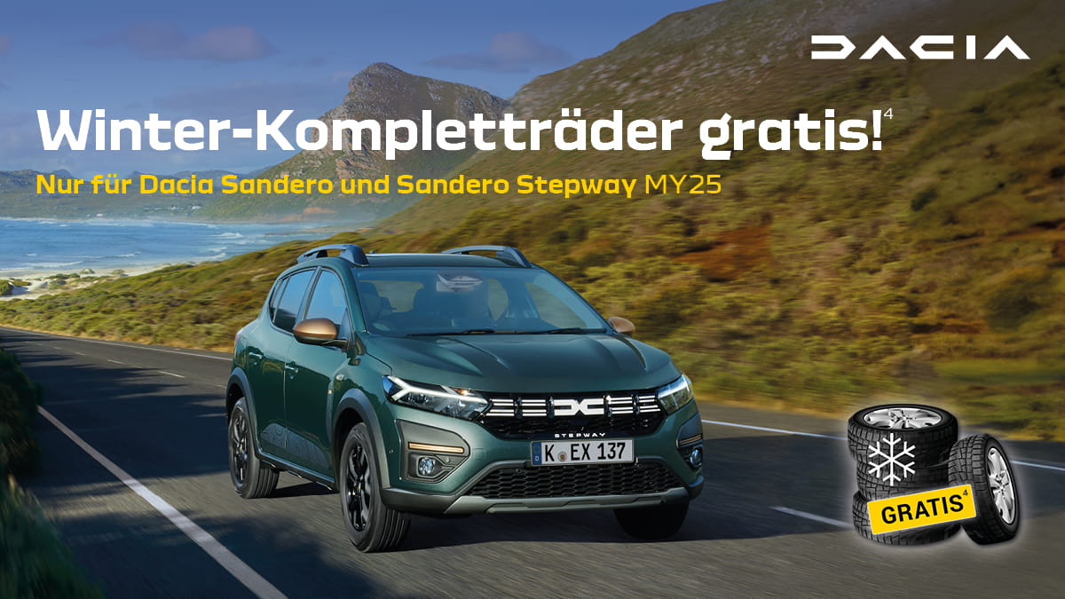 Dacia Sandero MY25 WKR gratis 1200x675