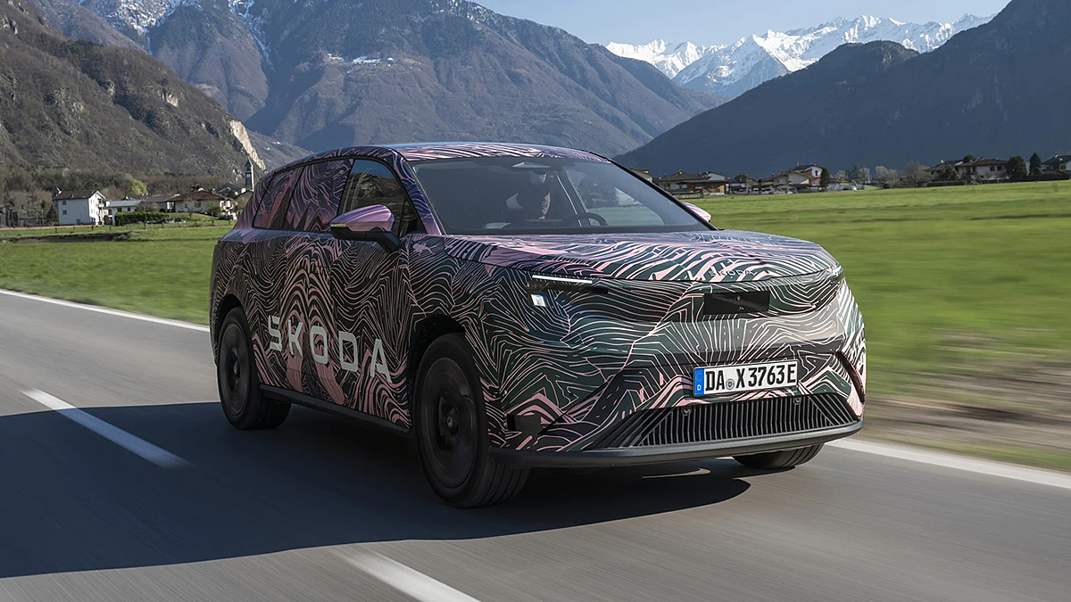 Skoda Peaq Erlkönig front 1200x675