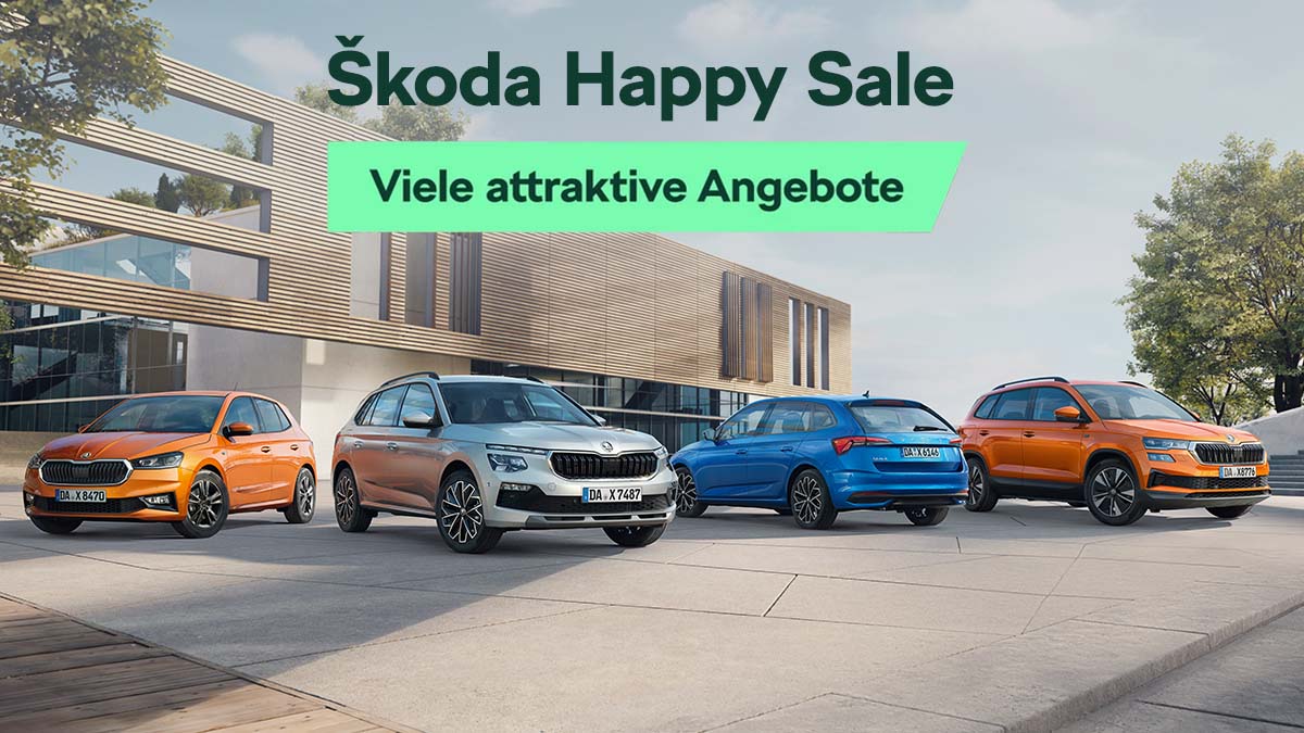 Skoda Happy Sale 1200x675