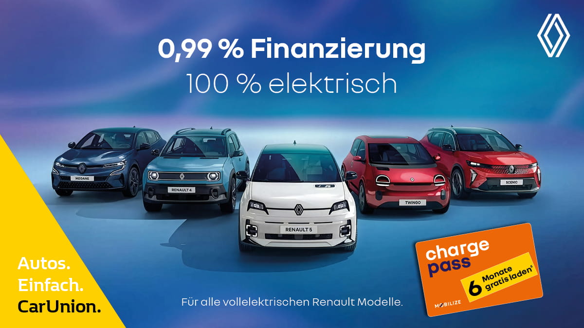 Renault 0,99 _ Finanzierung E-Modell HP 1200x675
