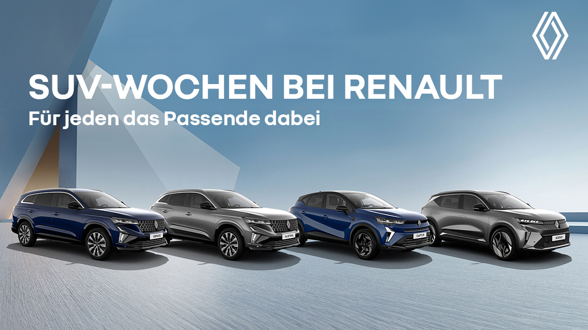 Renault SUV-Wochen 1200x675