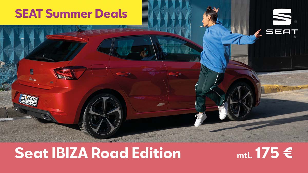Seat Ibiza Road Edition_1200x675 725 SUMMER DEALS