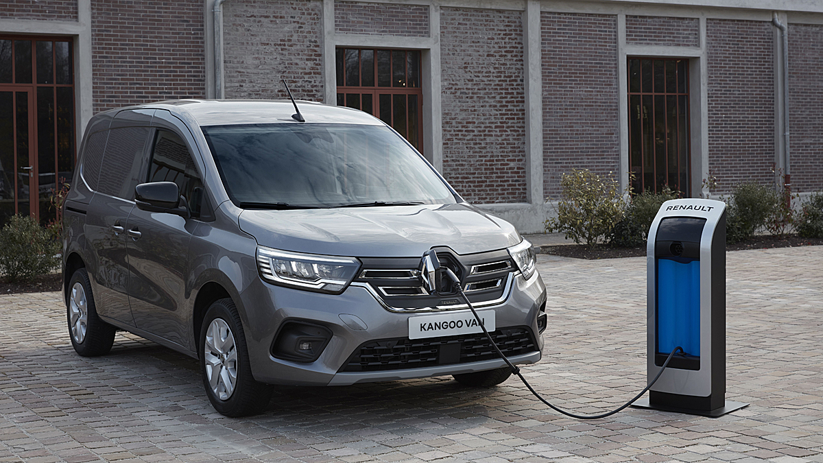 Renault Kangoo E-Tech & L2: 4,9 m³ Ladevolumen & E-Antrieb: In die Länge  und auch in die Breite - TRANSPORTER UND LIEFERWAGEN Renault Kangoo  Lieferwagen, Vans und Transporter, Fachartikel